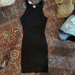 Black bodycon Windsor dress